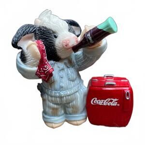 Mary Moo Moos Vintage Coca-Cola Cow Say Ahhhh 826987